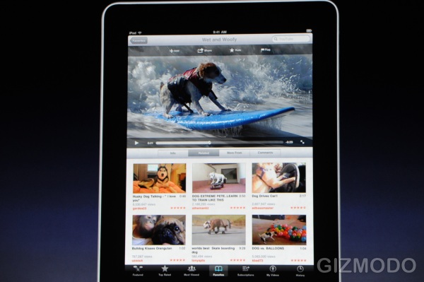 Apple iPad Web-browser