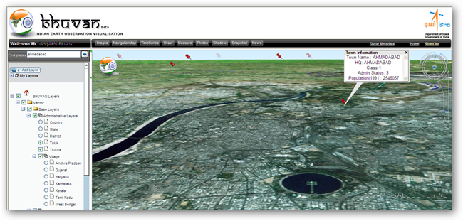 Indian Google Earth