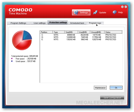 Comodo Time Machine  -  9