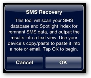 SMS Message Recovery Software