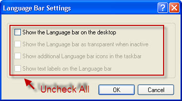 Disabling The Toolbar