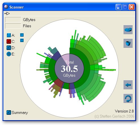 Disk Space Scanner