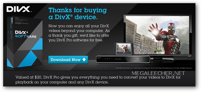 DivX Pro Free Serial Number Promotion