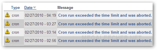 Cron Job Timing Out