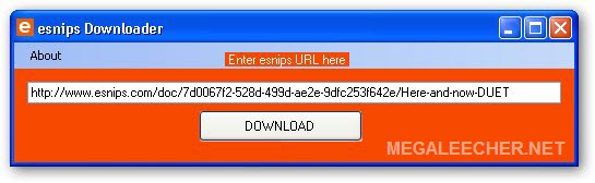 Automatic eSnips File Downloader