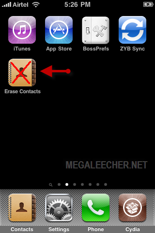 iPhone All Contacts Delete Procedure