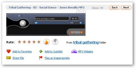 eSnips.Com MP3 Downloader
