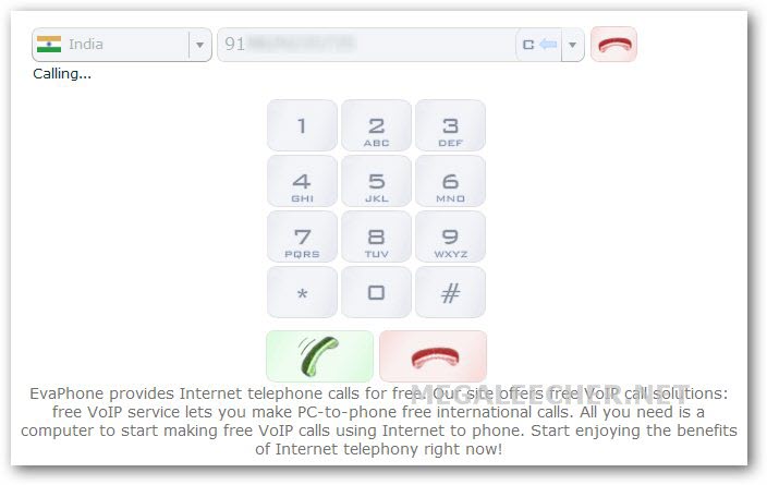 Free international voip calling