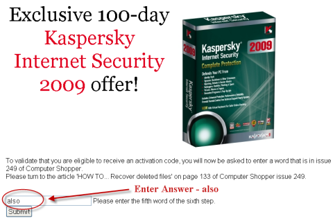 kaspersky  internet security 2009 keys