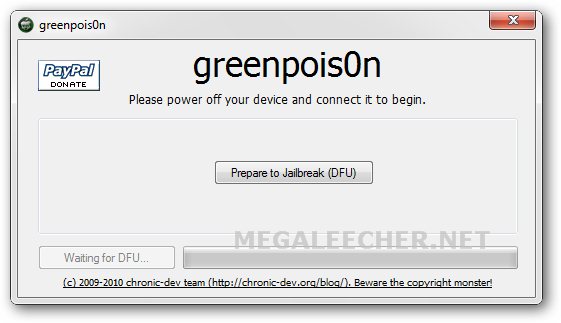 Greenpois0n Main Interface