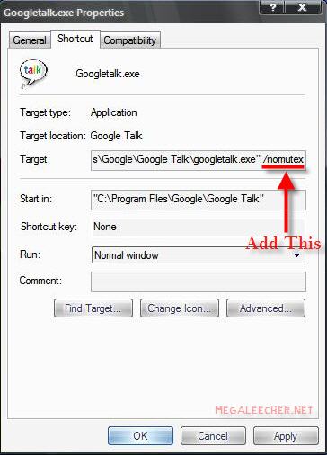 Google Talk hack