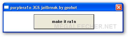 Purplera1n Jailbreak For iPhone 3GS