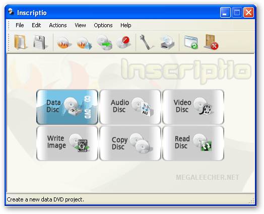 Inscriptio CD-DVD Burner