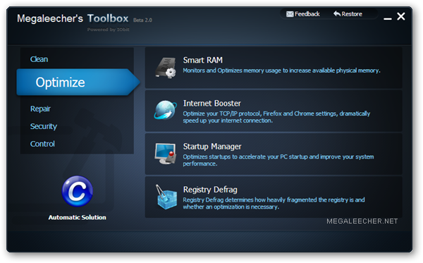 IObit Toolbox Launcher