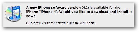 iOS 4.2 Upgrade