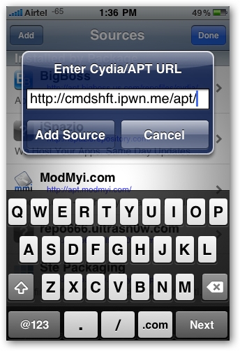 Add Push Doctor Repo To Cydia