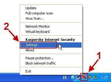 Kaspersky Settings