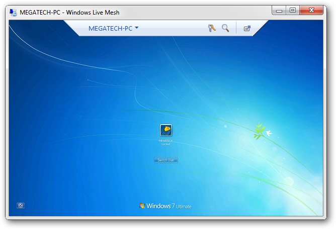 Live Remote Desktop Connection