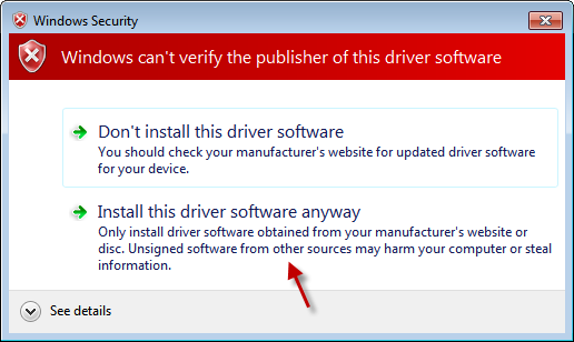 Install Virtual Disc Driver