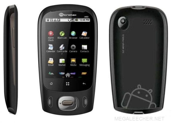 Micromax A60 All Dimension View