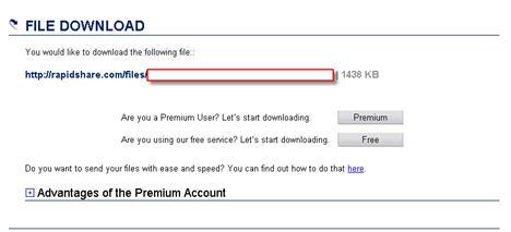 Rapidshare Download