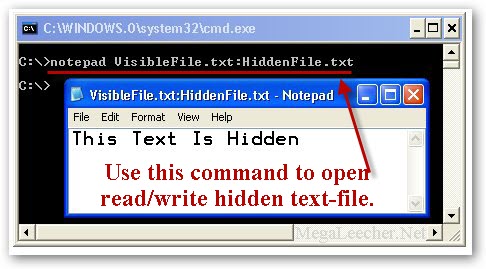 Hidden Text File