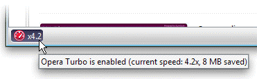 Opera Turbo In Action