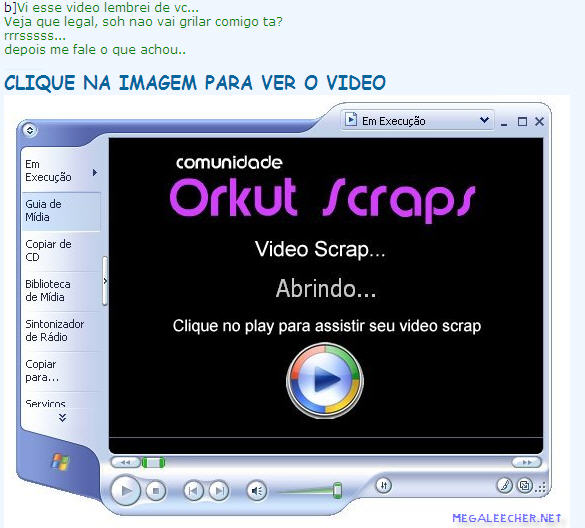 Orkut Scrap Virus