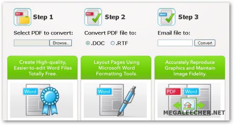 Online PDF To Word Conversion