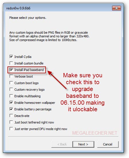 redsn0w jailbreak process