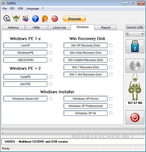 Bootable Disk Options