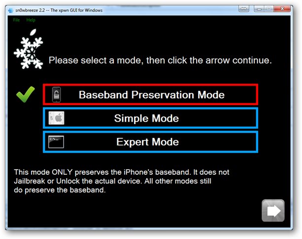 sn0wbreeze version 2.2