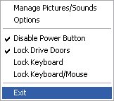 Disable Mouse, Keyboard, CD/DVD Drives And Power Button