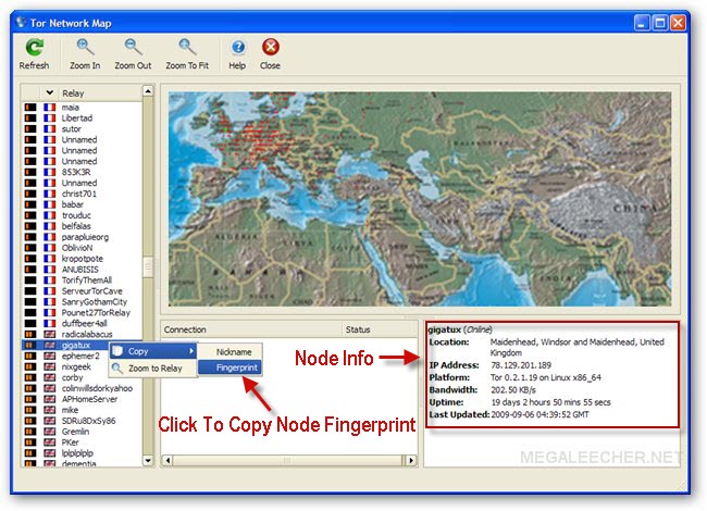 TOR Node Control