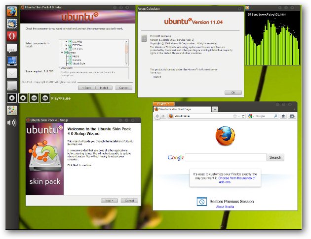 Ubuntu 11.04 Natty Narwhal For Windows 7