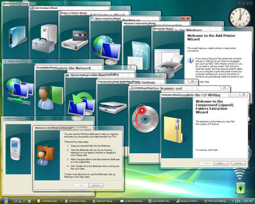 Windows XP Vista Theme Look