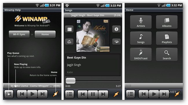 Winamp Android