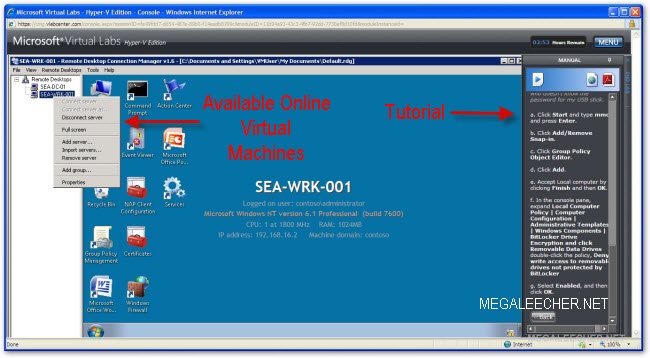Try Windows 7 Online In A Virtual Machine