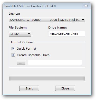 Bootable USB Drive Creator Tool