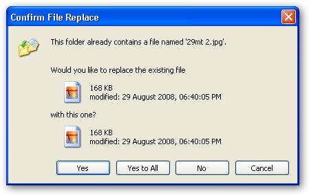 Windows XP File Copy