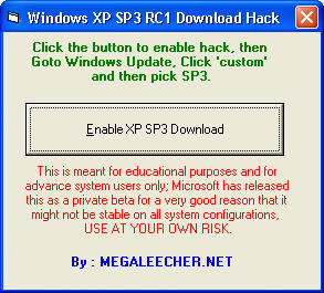 Windows XP Sweet v5.1.iso crack