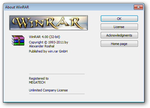 Winrar 4 Registration