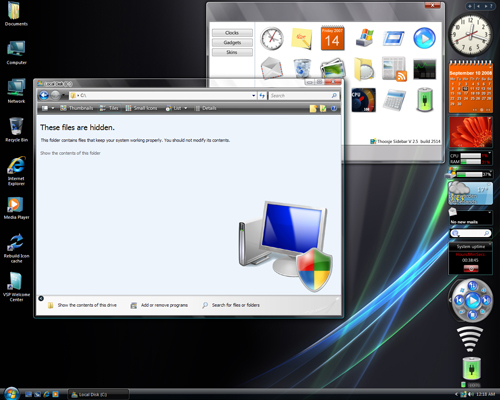 Windows XP With Vista Transformation Theme Pack