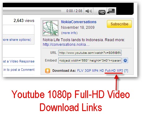 Youtube Download 1080 -  3