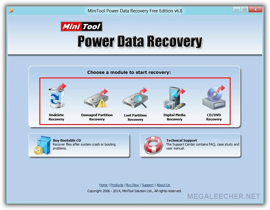 MiniTool Power Data Recovery Free Edition