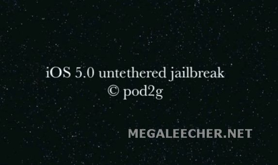 iOS 5.0 Untethered Jailbreak By Pod2g