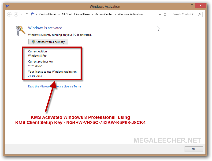 activation key for windows 8.1 pro with media center