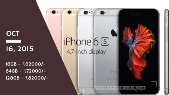 Apple iPhone 6s India