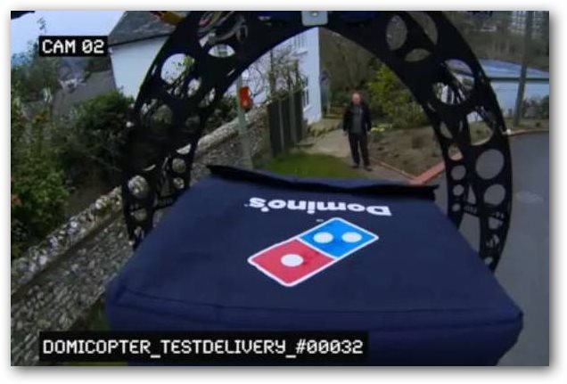 The Pizaa Delivery Drone