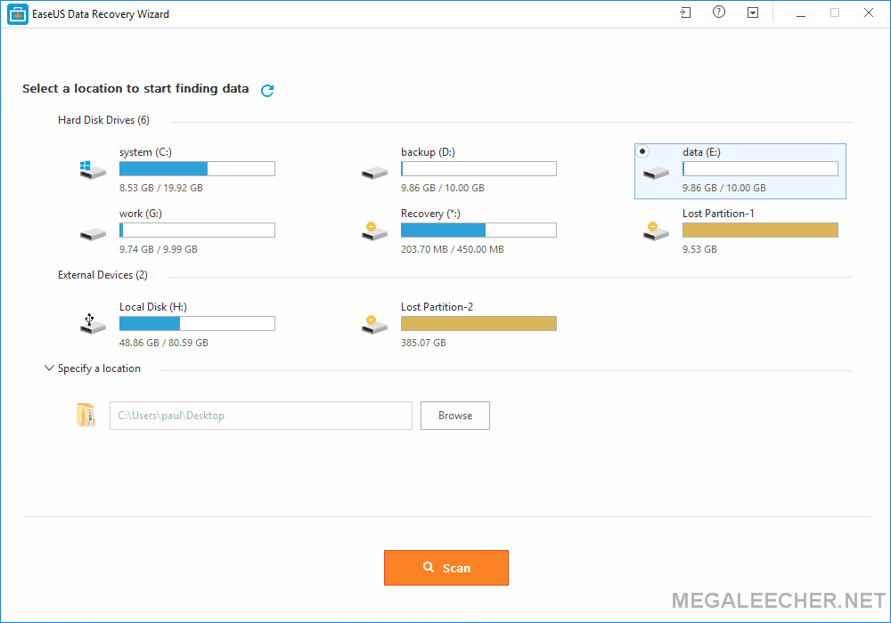 easeus data recovery full mega